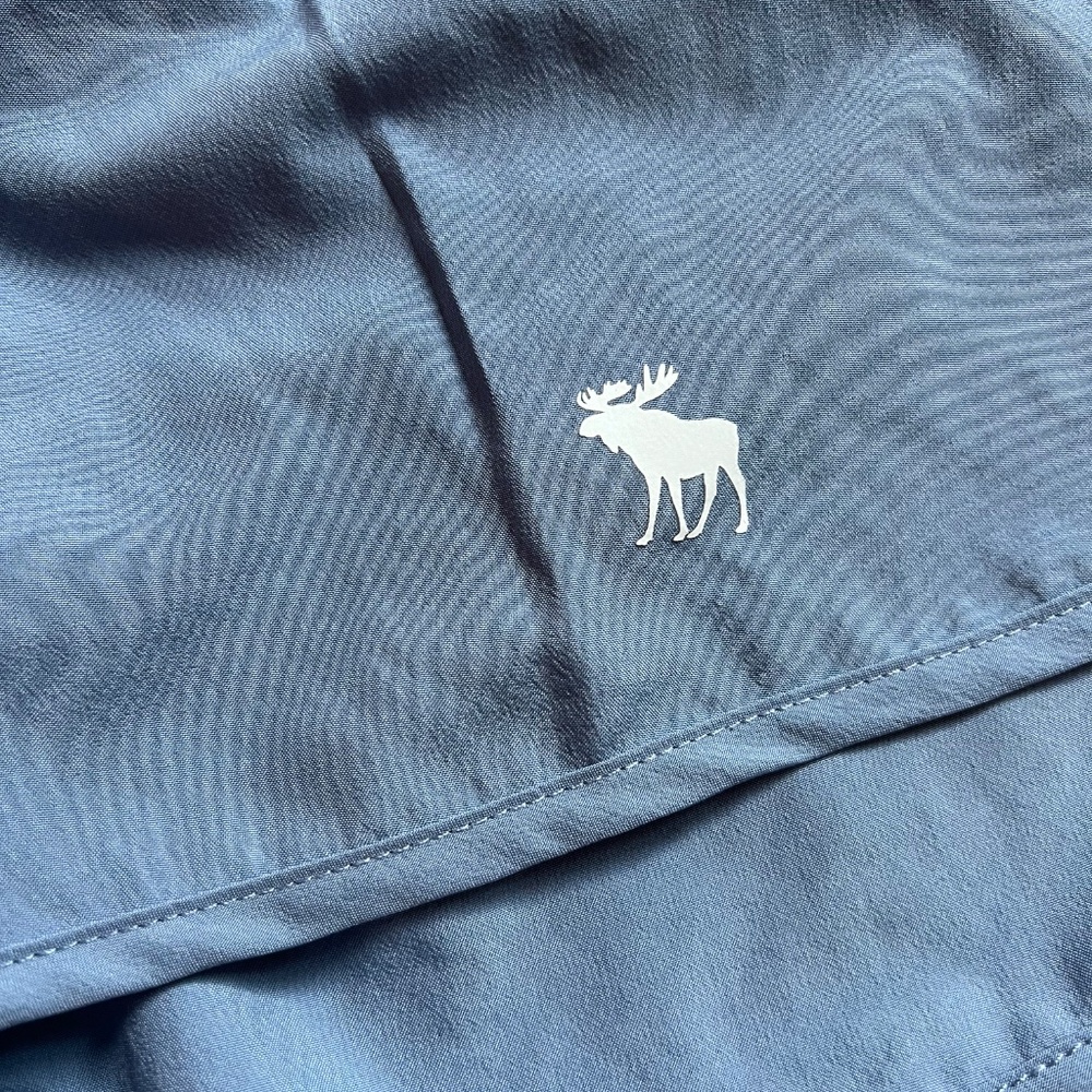 abercrombie Kids Slate Blue Running Shorts size 11/12 - Picture 2 of 8